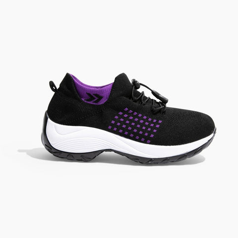 Hatmeo Women's Comfortable Air Cushion Casual Walking Orthopedic Shoes